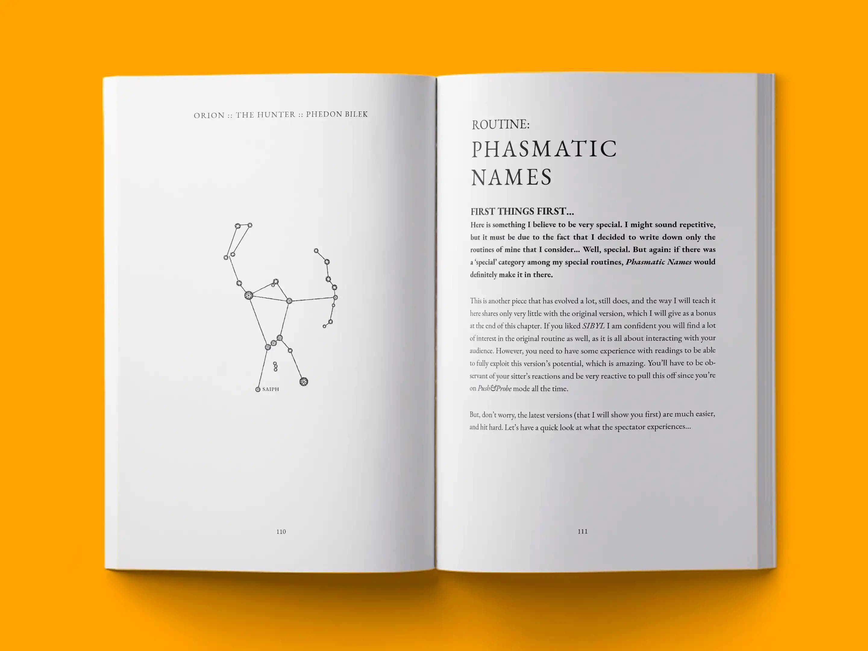 book formatting sample for Orion by , showing Business interior page layout by HMD Publishing