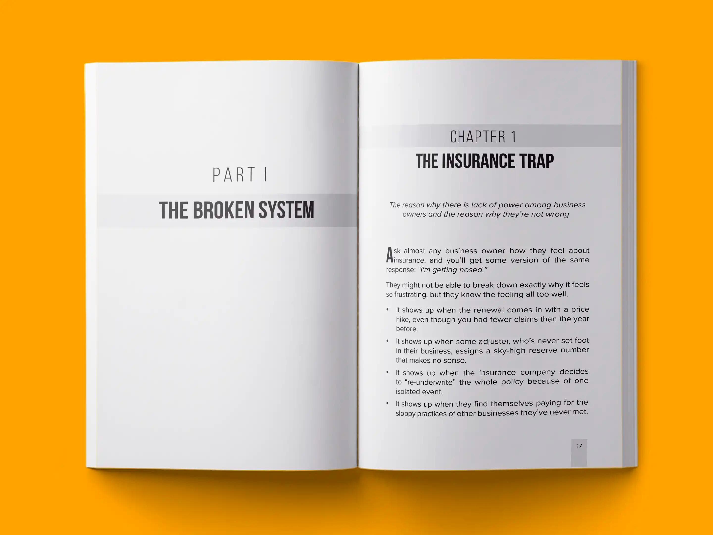 book formatting sample for Ownership by , showing Business interior page layout by HMD Publishing