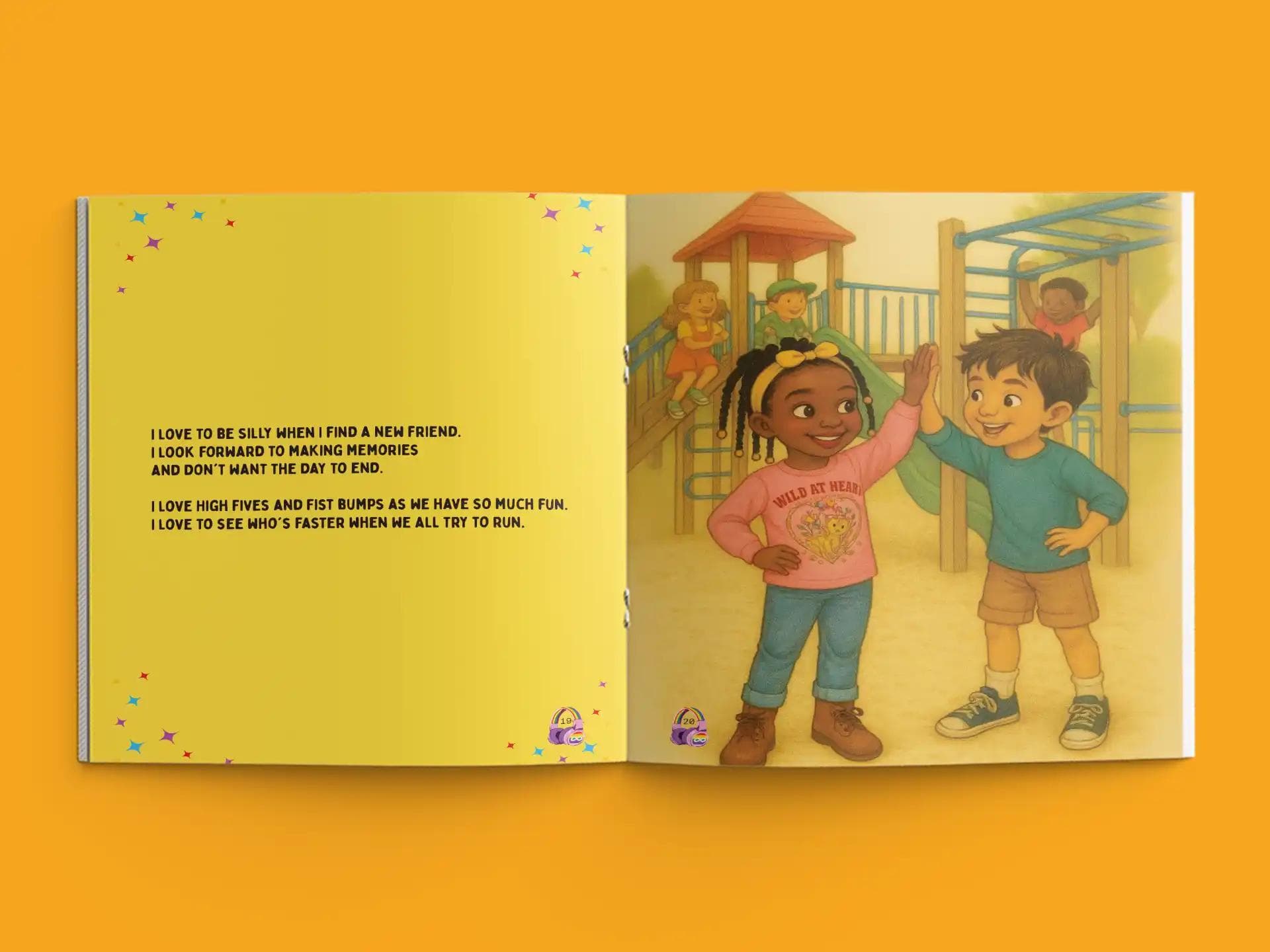 book formatting sample for MAJESTY'S WAY by , showing Children's interior page layout by HMD Publishing
