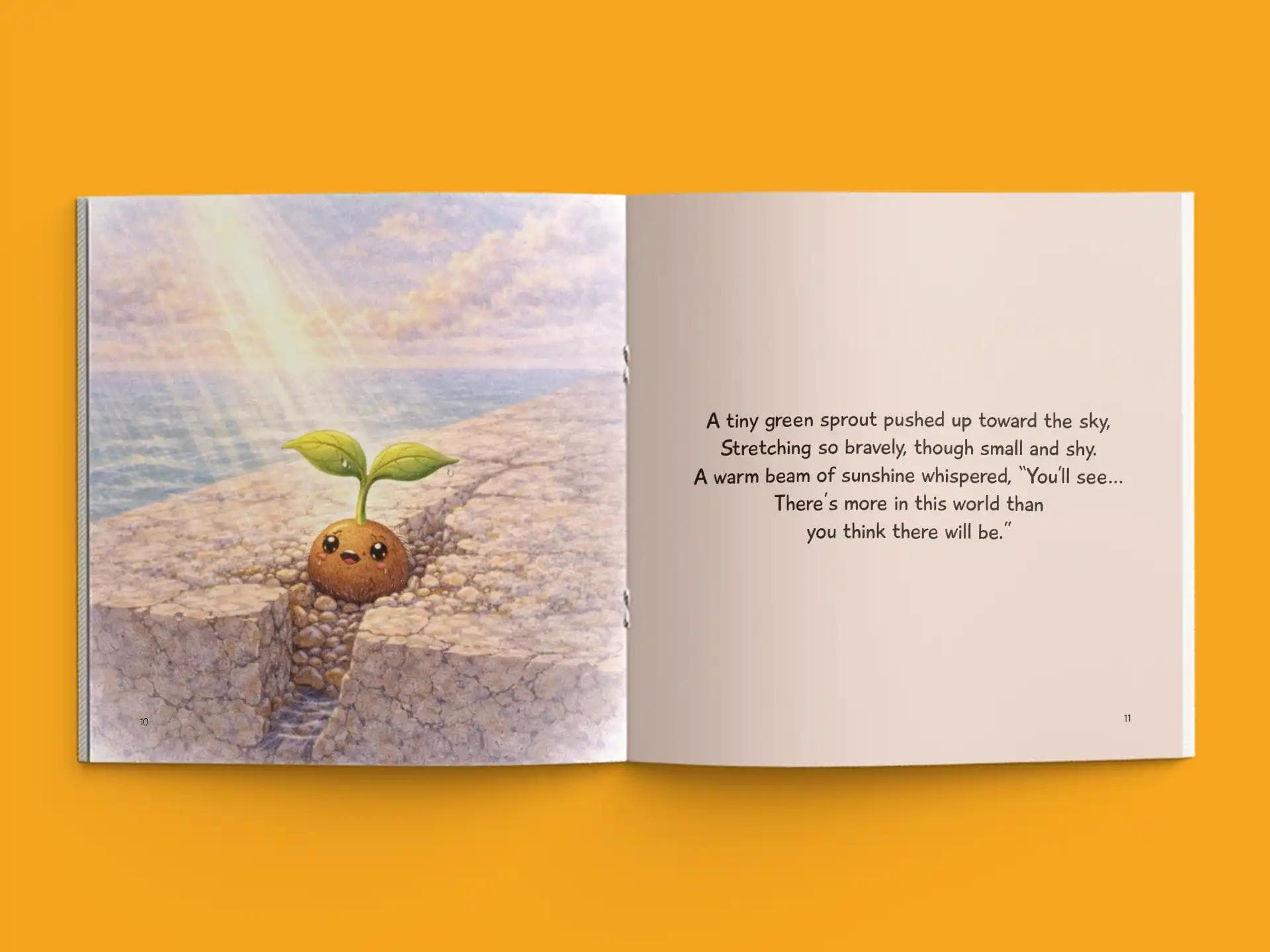book formatting sample for Fred the Tree by , showing Children's interior page layout by HMD Publishing