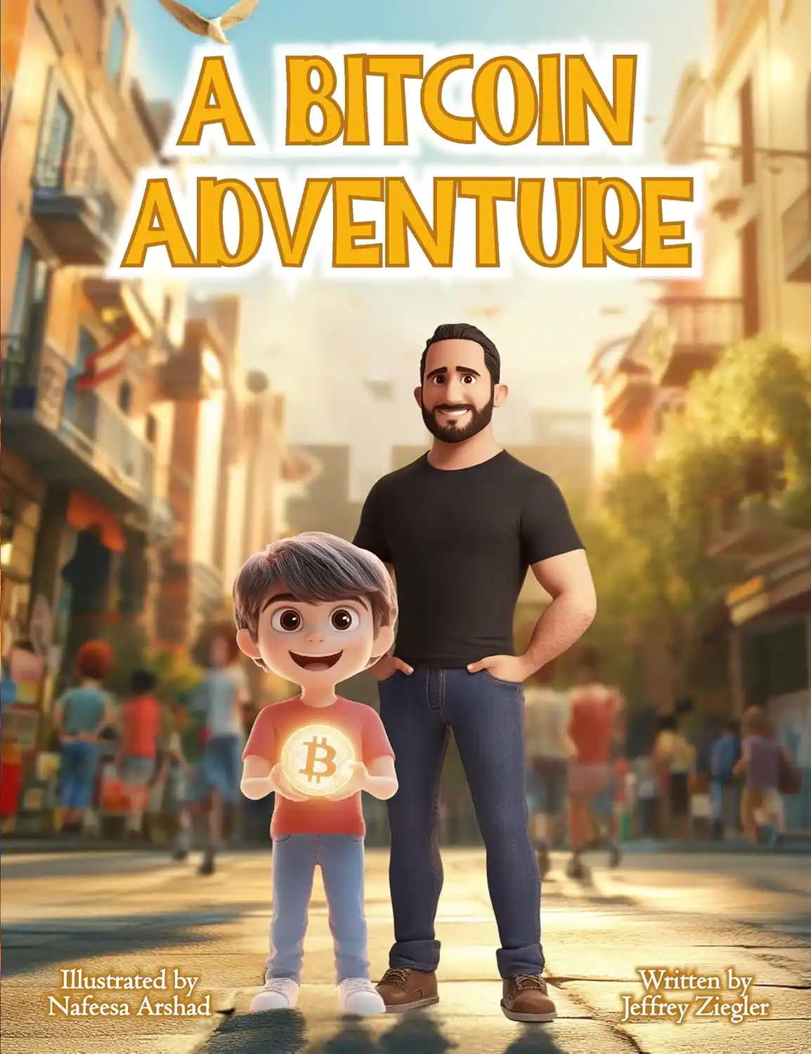 Teaching Kids About Bitcoin? by Jeffrey Ziegler published book cover