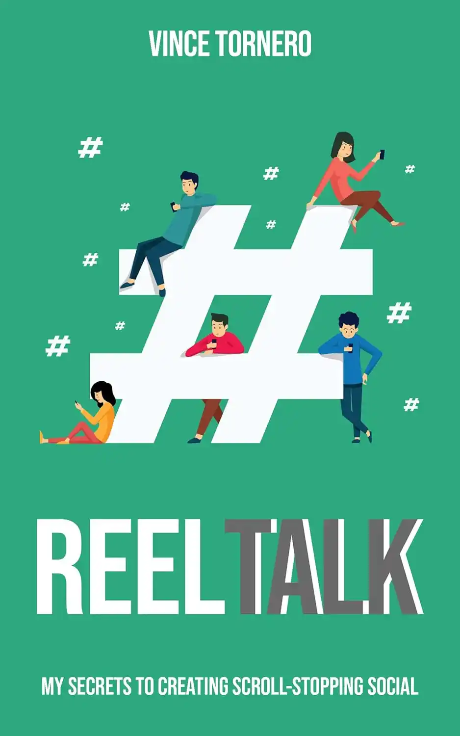 Reel Talk by Vince Tornero published book cover