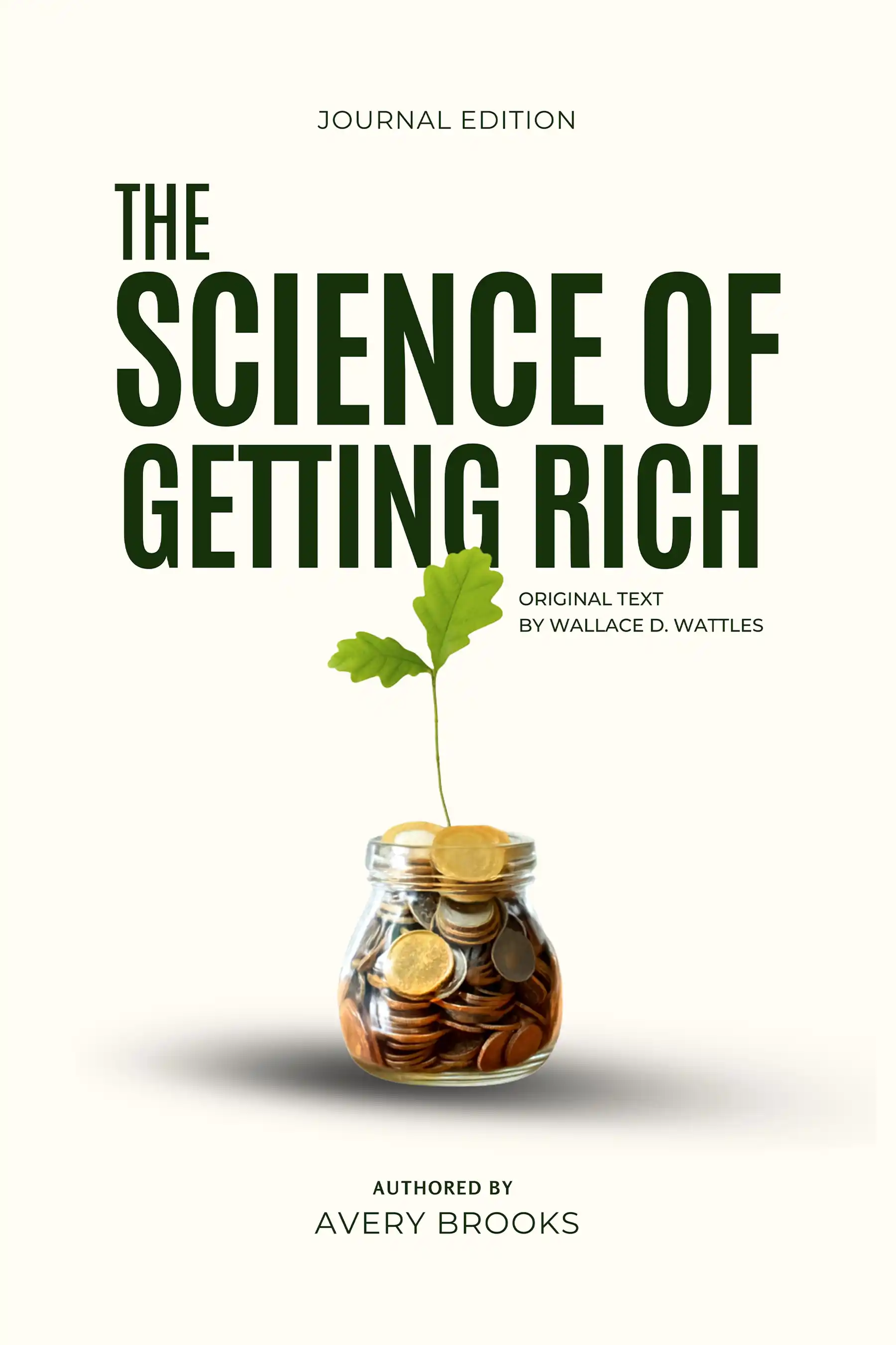 The Science of Getting Rich - Journal Edition by Avery Brooks published book cover