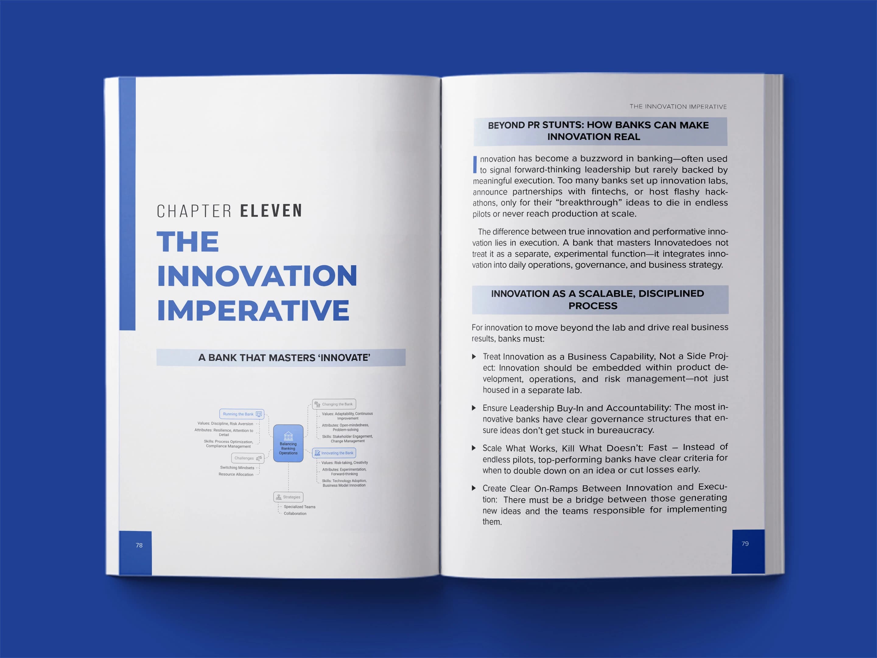 book formatting sample for The Digital Banking Revolution: Transforming Finance Through Strategic Innovation by Michael Richardson, showing Business interior page layout by HMD Publishing