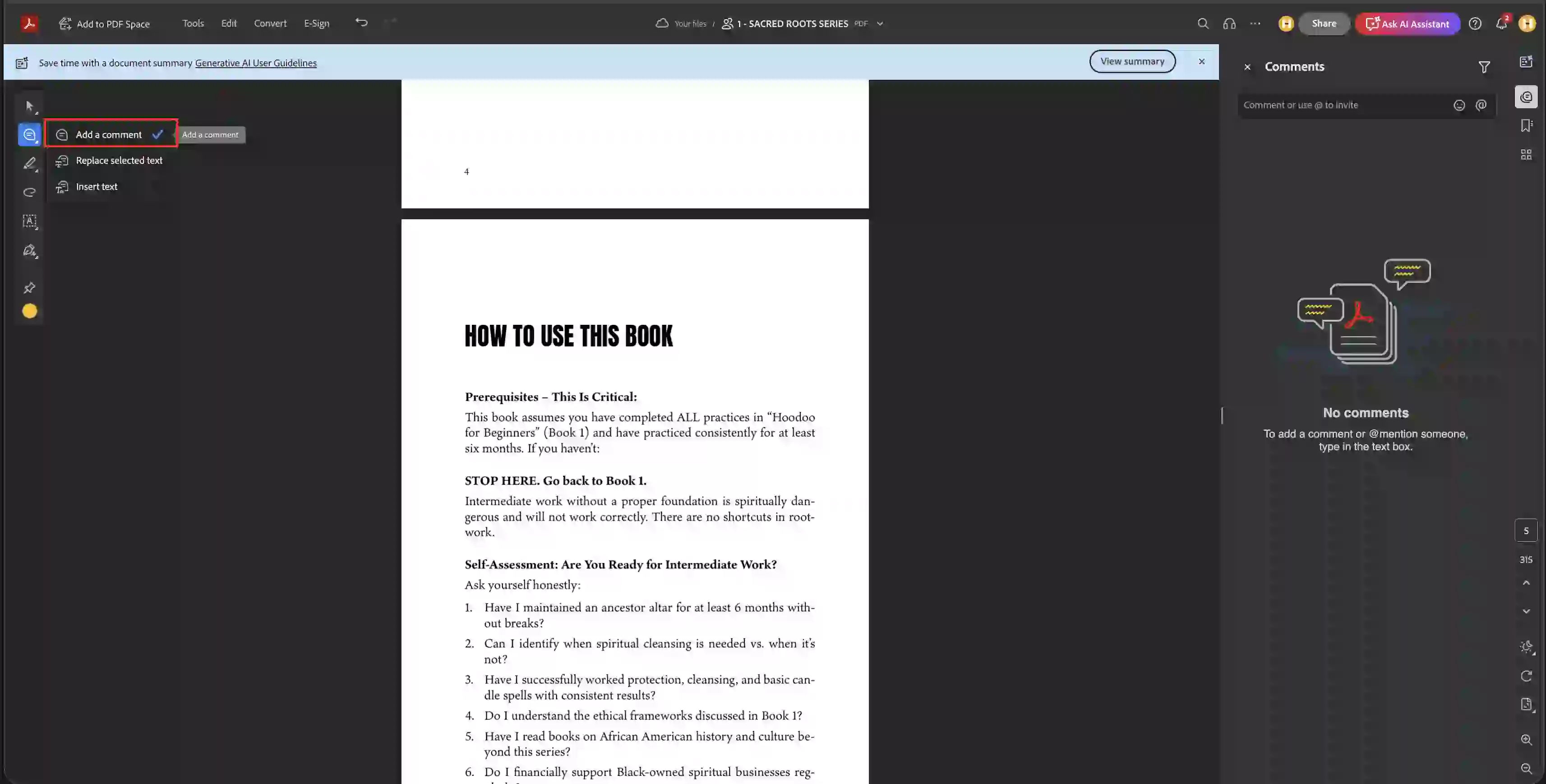 Book formatting process overview thumbnail